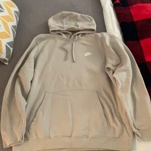 Beige XL Nike sweater.